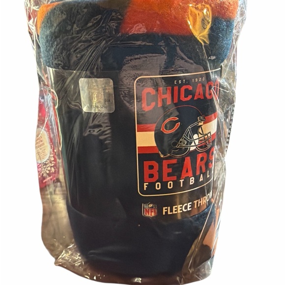 Other - Chicago Bears Fleece Throw Blanket